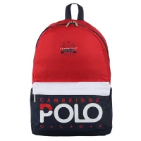 Cambridge Polo Club Preppy Tek Ana Bölmeli Unisex Sırt Çantası Cpc3018-0003-kırmızı Bntt