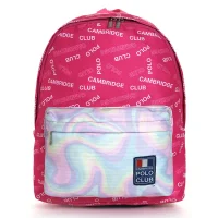 Cambridge Polo Club Rococo Ön Bölmeli Unisex Çocuk İlkokul Çantası Cpo4010-0026-pembe Bntt