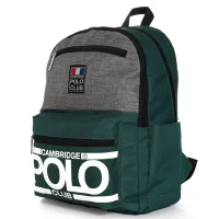 Cambridge Polo Club Street Style Dört Bölmeli Unisex Sırt Çantası Cpo4016-0032-yeşil Bntt
