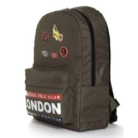 Cambridge Polo Club Streetwear Tek Ana Bölmeli Unisex Çocuk İlkokul Çantası Cpo4013-0025-haki Bntt