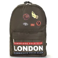Cambridge Polo Club Streetwear Tek Ana Bölmeli Unisex Çocuk İlkokul Çantası Cpo4013-0025-haki Bntt