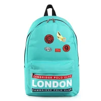 Cambridge Polo Club Streetwear Tek Ana Bölmeli Unisex Çocuk İlkokul Çantası Cpo4013-014-turkuaz Bntt
