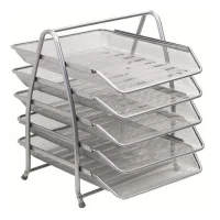 Cassa File Evrak Rafı Seti Beşli (5li) Gümüş Ürün Kodu:8935