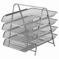 Cassa File Evrak Rafı Seti Dörtlü Gümüş Ürün Kodu:8934