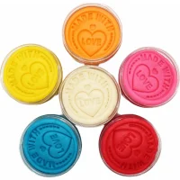 Childgen Doğal Oyun Hamuru Kavanoz 6lı Set 6x125 Gr