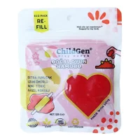 Childgen Doğal Oyun Hamuru Poşet 125 Gr. Kırmızı