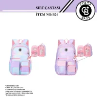 Color Bags Okul Çantası 3 Renk B26