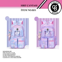 Color Bags Okul Çantası 3 Renk  B31