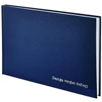 Doru 22x32 Suni Deri Damga Vergisi Defteri 96 Yaprak Dr.00176 Tcdf