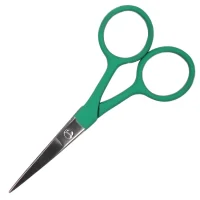 Elly Yeşil Saplı Bıyık Makas 01 Ellymksbyk01