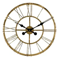 Galaxy Duvar Saati Gold Metal Dm-100-ak