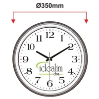 Galaxy Duvar Saati Premium Ahsap Boy 1971-d