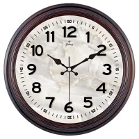 Galaxy Duvar Saati Premium Mermer Desen D-1961-4