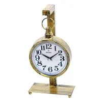 Galaxy Masa Saati Ayaklı Gold Sıyah 18 * 37 Cm Ayp-832-ak