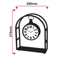 Galaxy Masa Saati Siyah 28,5*38cm Ayp-833-k
