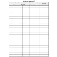 Gülpaş Belge Kayıt Defteri 21x30 407