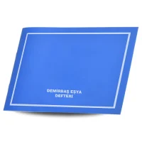 Gülpaş Demirbaş Eşya Defteri Pp Kapak 40 Yaprak 123