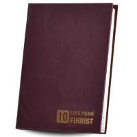 Gülpaş Fihrist 17x24 Ticari Suni Deri 10 Lu 165 Tcdf