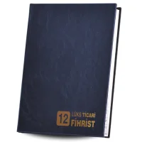 Gülpaş Fihrist 17x24 Ticari Suni Deri 12 Li 166 Tcdf