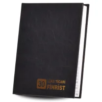 Gülpaş Fihrist 17x24 Ticari Suni Deri 30 Lu 170 Tcdf