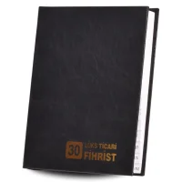 Gülpaş Fihrist 20x28 Ticari Suni Deri 30 Lu 177 Tcdf