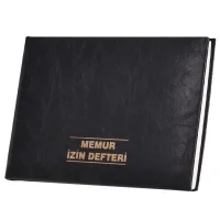 Gülpaş Memur İzin Defteri 17x24 Suni Deri 100 Yaprak 398