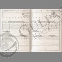 Gülpaş Nöbet Defteri Suni Deri Ciltli 100 Yaprak 355