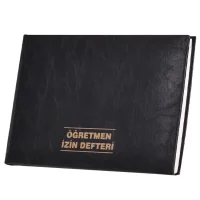 Gülpaş Öğretmen İzin Defteri 17x24 Suni Deri 100 Yaprak 399