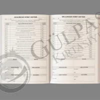 Gülpaş Okul Öncesi Nöbet Defteri Ciltli 100 Yaprak 552