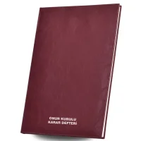 Gülpaş Onur Kurulu Karar Defteri 100 Yaprak 450