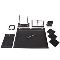 Gülpaş Sümen Takımı 9 Parça Düğmeli Siyah 908