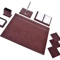 Gülpaş Sümen Takımı Lüks 7 Parça Tek Kalemli Bordo 285