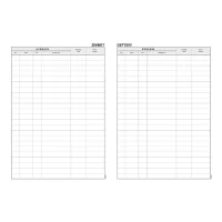 Gülpaş Zimmet Defteri 21x30 Ciltli 100 Yaprak 372