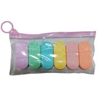 İbiş Bx-603 Kurabiye Şekilli Fosforlu Kalem 6lı İbsk