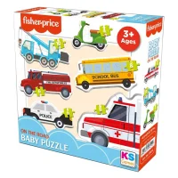 Ks Games Puzzle Fisher-price Baby On The Road Fp-13414  Ksgm