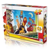 Ks Games Puzzle 100 Parça Lion King Lk714 Ksgm