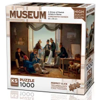 Ks Games Puzzle Yetişkin 1000 Parça A Group Of Danish Artists İn Rome 20660 Ksgm