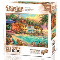 Ks Games Puzzle Yetişkin 1000 Parça Parça İsland Time 20673 Ksgm