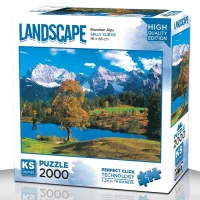 Ks Games Puzzle Yetişkin 2000 Parça Bavarian Alps 22535 Ksgm