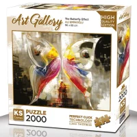 Ks Games Puzzle Yetişkin 2000 Parça Kelebek Etkisi 22528 Ksgm