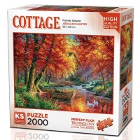 Ks Games Puzzle Yetişkin 2000 Parça Parça Forever Autumn 22514 Ksgm