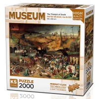 Ks Games Puzzle Yetişkin 2000 Parça The Triumph Of Death 22524 Ksgm