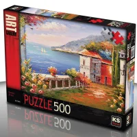 Ks Games Puzzle Yetişkin 500 Parça Garden &amp; Sea 20058 Ksgm