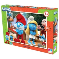 Ks Games Puzzle 100 Parça Smurf Smr714