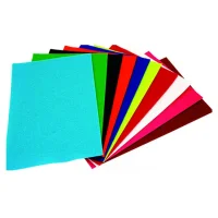 Kum Toys 35*50 Renkli Keçe Yapışkanlı