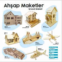 Kum Toys Ahşap Maket (küçük)