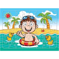 Kum Toys 30x40 Cm Yapboz Büyük Boy 35 Parça Km5041