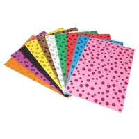 Lino Eva 20*30 Cm Simli Nokta Desenli 10 Renk 2 Mm 2801j-4