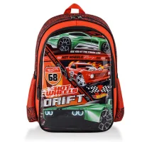 Mikro İlkokul Çantası 48376 Hot Wheels Hawk Drift-otto-48376 Shnk