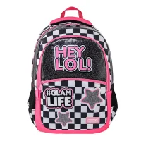 Muggle Mu-7556 Hey Lol Siyah Okul Çantası-mu7556 Shnk